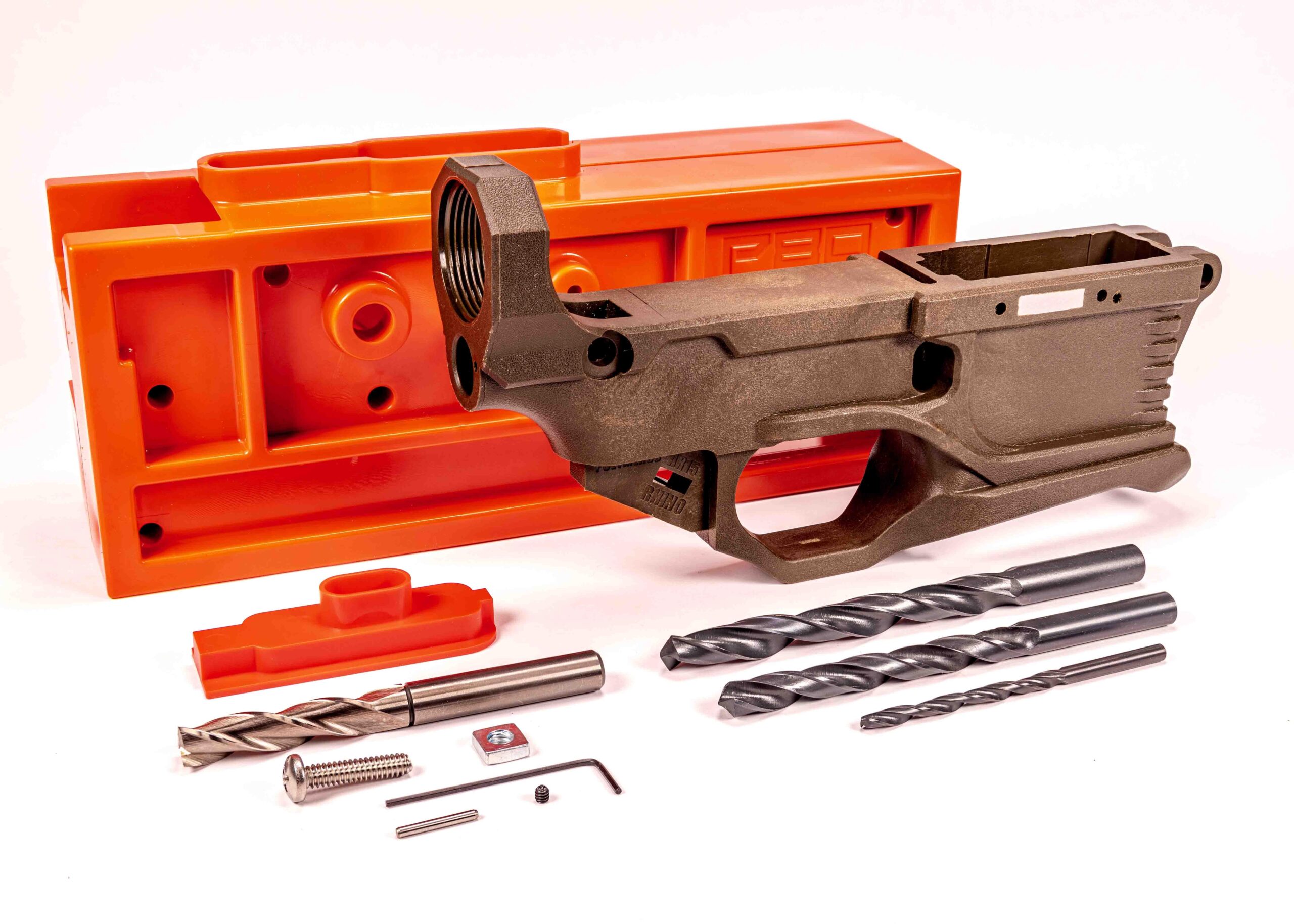 RL556v3 80% AR15 Lower – OD Green - polymer 80